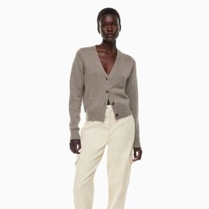 Wilfred Cream High-Waisted Cargo Pants